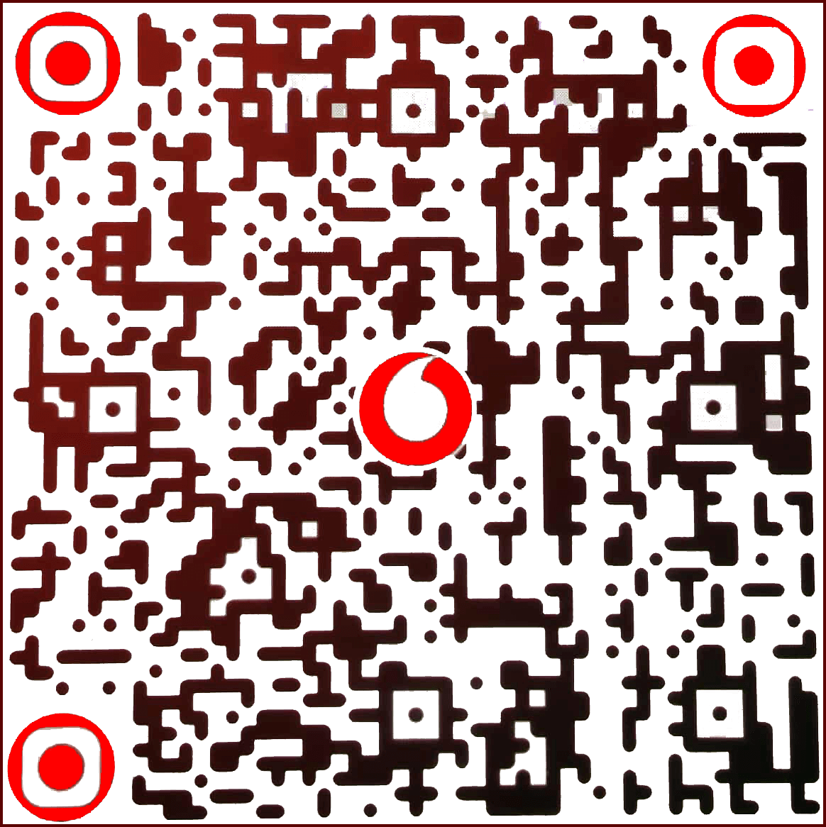 Vodafone Cash QR Code